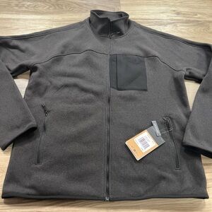 The North Face Front Range Full Zip Fleece Jacket Black Men’s Large NWT $130